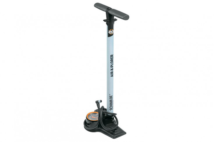Изображение-Підлоговий велонасос SKS AIR-X-PLORER EDITION CLIK VALVE SKY BLUE SKS-AIR-X-PLORER EDITION CLIK VALVE SKY BLUE