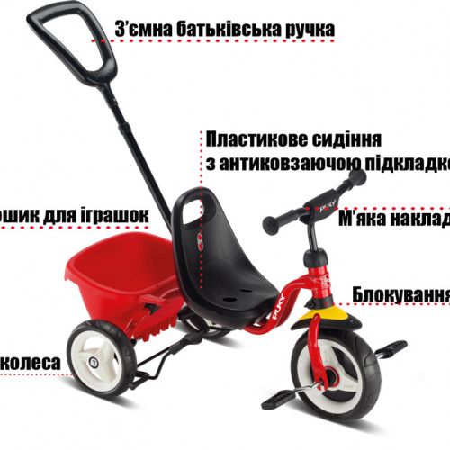 Изображение-Триколісний велосипед Puky Ceety Puky-Ceety