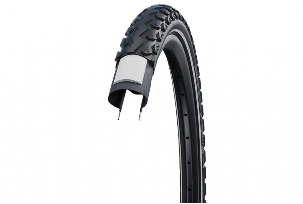 Покришка 24x2.00 (50-507) Schwalbe LAND CRUISER PLUS PunctureGuard, TwinSkin B/B+RT HS450 Green Compound 50EPI