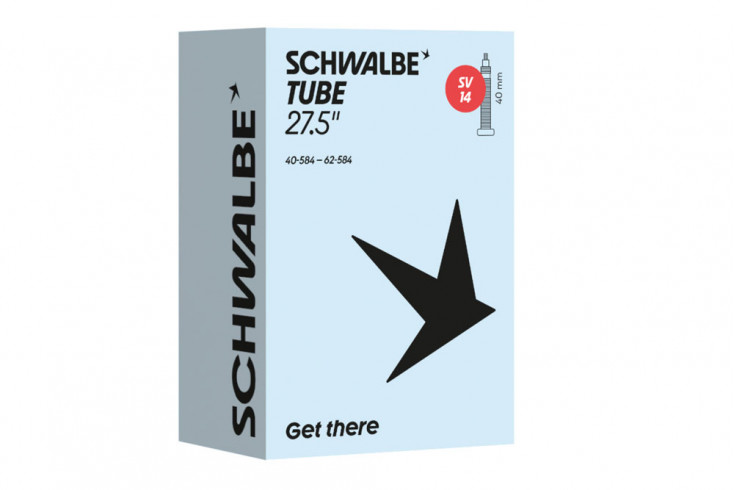 Изображение-Велокамера 27,5"(40/62-584) Schwalbe SV14 40мм Schwalbe-40/62-584