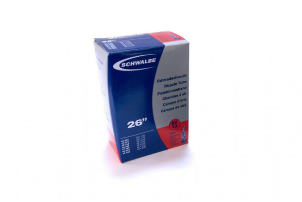 Велокамера 26" (40/62x559) Schwalbe SV13 40мм EK Велокамера 26" (40/62x559) Schwalbe SV13 40мм EK