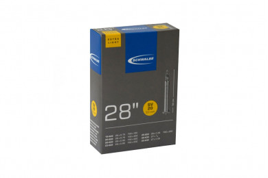 Велокамера 28" (18/25-622/630) Schwalbe SV20 50мм Extra Light EK