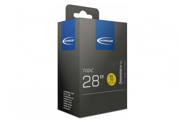 Изображение-Велокамера 28" (18/28x622/630) Schwalbe SV15 50мм EK Schwalbe-18/28x622/630