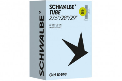 Велокамера 29''+/27,5''+ (54/75-584/622) Schwalbe AV19L 40mm