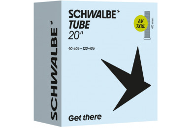 Велокамера 20" (40/62-406) Schwalbe AV7XXL 40мм