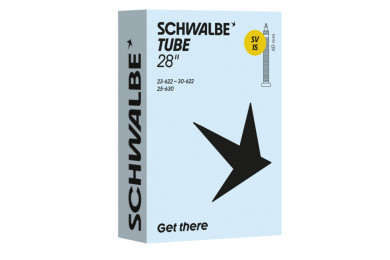 Велокамера 28" (23/30-622/630) Schwalbe SV15 60мм Велокамера 28" (23/30-622/630) Schwalbe SV15 60мм