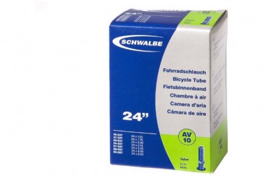 Велокамера 24" (40/62x507) Schwalbe AV10 40мм EK AGV