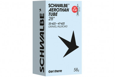 Велокамера TPU 28" (33/47-622) Schwalbe SV17-AE AEROTHAN, Alu 40mm Велокамера TPU 28" (33/47-622) Schwalbe SV17-AE AEROTHAN, Alu 40mm